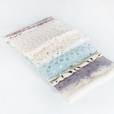 Bürstelartikel Glanzsequins Polyester PV Plush Stoff für Weichspielzeug und Heimtextilien 100% Polyester