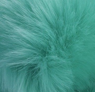 100% Polyester Rückenmaterial Falsch gefärbtes Fuchsfell für Kleidung Luxus und Komfort