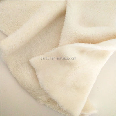 Gewebe 100% Polyester Flannel Fleece Tricot gedruckt Canfur0680 500m Einfach 160cm 58/60