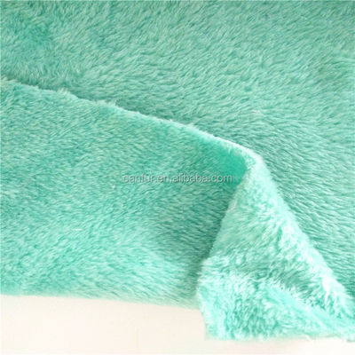 Gewebe 100% Polyester Flannel Fleece Tricot gedruckt Canfur0680 500m Einfach 160cm 58/60