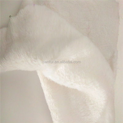 Gewebe 100% Polyester Flannel Fleece Tricot gedruckt Canfur0680 500m Einfach 160cm 58/60