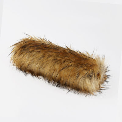 High Pile False Fur Collar Beschreibung Waschbärenfell für Kapuze Muster gedruckt