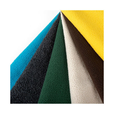Bürstenmuster Farben anpassen 100% Polyester 290gm Weiches Polarfleece Gewebe für Mantel