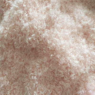 Garn gefärbt Gewirkt Plain 100% Poly Plush Stoff für die Herstellung von Teddy Bär Tricot 15-20 Tage