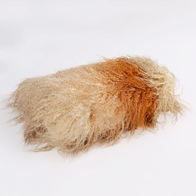 Lange Pfahl, lockiges, gefälschtes Pelzgewebe für Wintermantel und -kissen in jeder Pantone-Farbe