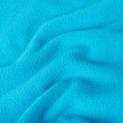 Anti Pilling Zwei Seiten gebürstetes Polarfleece Stoff für 250GSM Plain Dye Wintermantel