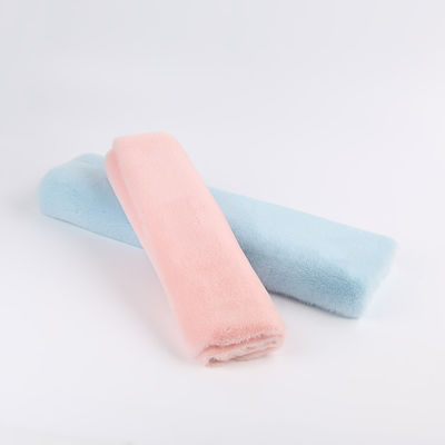 500m Min. Bestellung Plüsch Pelz Stoff 100% Polyester 10-20mm Dichte D Strickgewebe