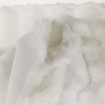500 Meter Plüschgewebe für Bekleidung und Quilts Herstellung aus 100% Polyester-PV-Brei