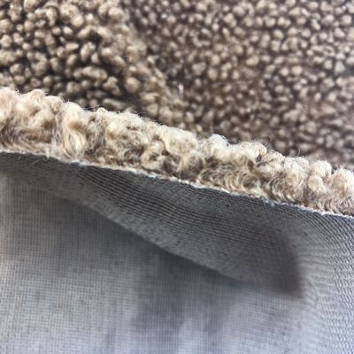 Mittelgewichts-Plaid 100% Polyester Sherpa Falschfell für Spielzeug und Bekleidung