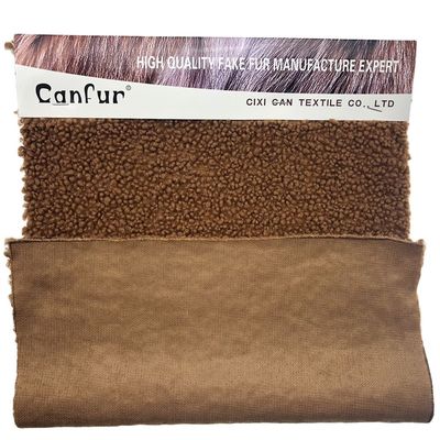 Mittelgewichts-Plaid 100% Polyester Sherpa Falschfell für Spielzeug und Bekleidung