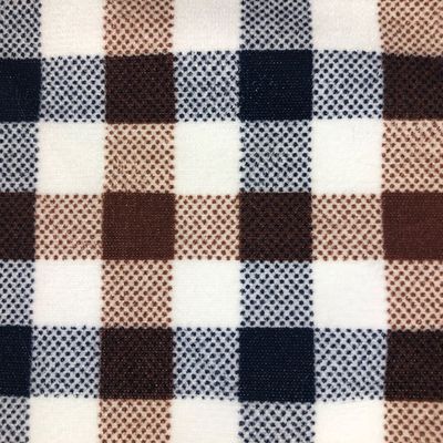 2020 gestrickter Druck Nachahmung Super weicher Stoff aus 100% Arcylic Plush Stoff