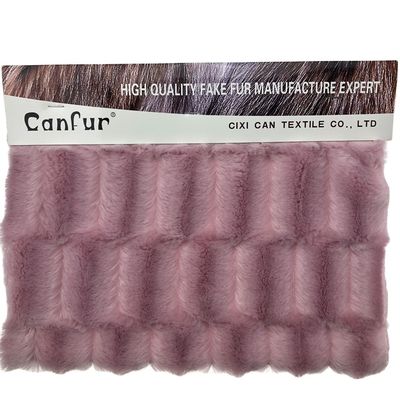 Stilvolles Erscheinungsbild PV Plush Stoff mit 100% Polyester Garne Anzahl Wie nach Ihrer Anfrage