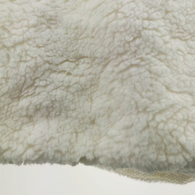 Gemütliche 100% Polyester-Sherpa-Fellstoffe für Jacken- oder Babykleidung