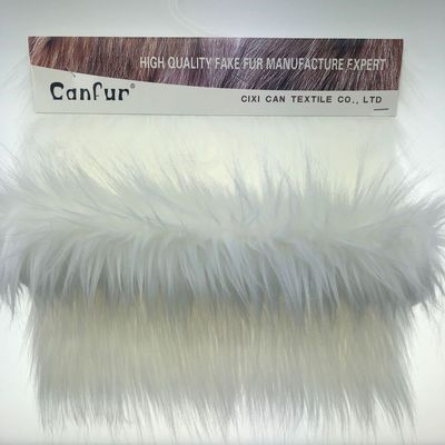 Luxuriöse Sherp Long Pile Fake Pelzstoff mit 100% Polyester Rückenmaterial