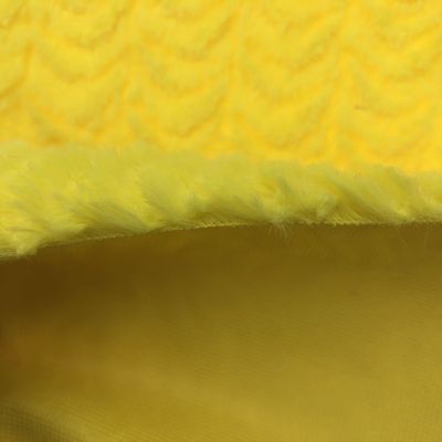 Hohe Haltbarkeit Niedrige Pfahlbürste PV Plush Stoffblume für Bekleidung oder Spielzeug