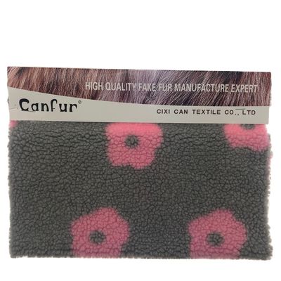 Schnittgewebe aus Jacquard Sherpa für Kundenanforderungen
