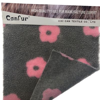 Schnittgewebe aus Jacquard Sherpa für Kundenanforderungen