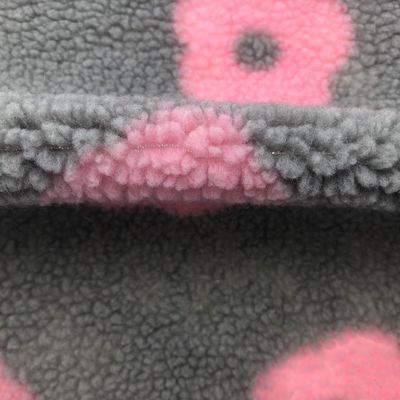Schnittgewebe aus Jacquard Sherpa für Kundenanforderungen