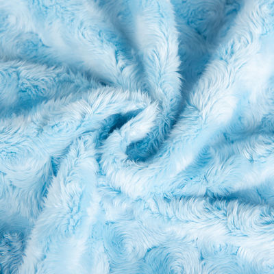 Tie-Dye-PV-Gewebe mit plüschigem Muster für 100% Polyester-Teppich/Spielzeug/Kleidung/Haustiermatte