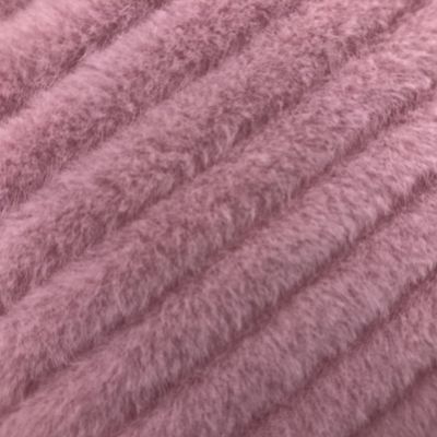 Design Plush Back Material 100% Polyester Farbstoff Kaninchenfell für Bekleidung