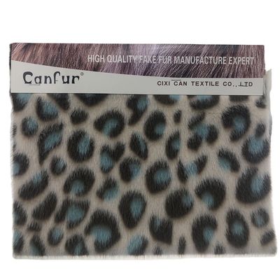 Weich gestricktes Textil aus falschem Pelz für Frauendecken 58/60 Zoll Breite