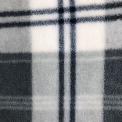 Kleidungsstück Pluss Stoff 100% Polyester Strickflannel Stoff für Decke