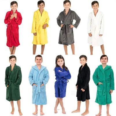 Bademantel Flannel Fleece Coral Fleece Stoff für Bettdecken und Pyjamas