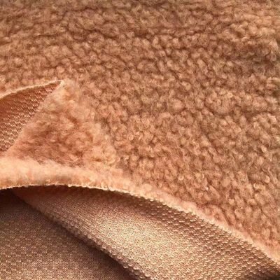 Flecken abwehrend 100% Polyester kundenspezifische Partikel Lammwollmantel für Frauen
