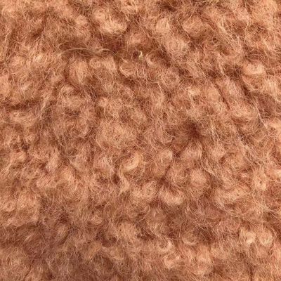 Flecken abwehrend 100% Polyester kundenspezifische Partikel Lammwollmantel für Frauen