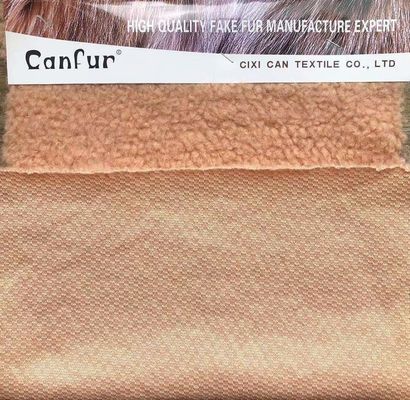 Flecken abwehrend 100% Polyester kundenspezifische Partikel Lammwollmantel für Frauen