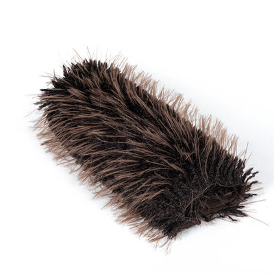 Schöne Hüte und 100% Polyester Lange Wolle Gewebtes Waschbärenfell für Kleidung Farbmuster