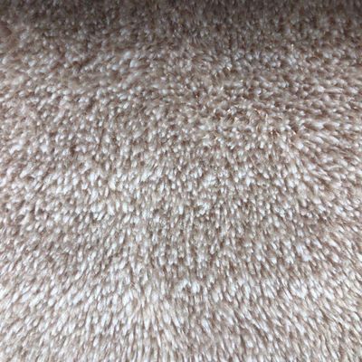 100% Polyester-Kationische gefärbte Strickgewebe aus Sherpa-Fleece für verschiedene Anwendungen
