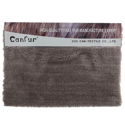 100% Polyester-Kationische gefärbte Strickgewebe aus Sherpa-Fleece für verschiedene Anwendungen