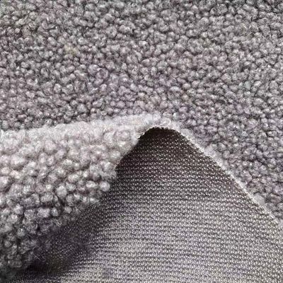 100% Polyester Weiß Fake Real Sherpa Plush Fleece Stoff für Winter Accessoires