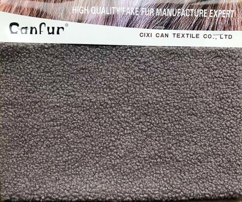 100% Polyester Weiß Fake Real Sherpa Plush Fleece Stoff für Winter Accessoires