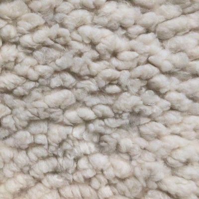 100% Polyester Plush Stoff gestrickt 320gm 58/60" Breite Schnelltrocknen für Sherpa Stoff