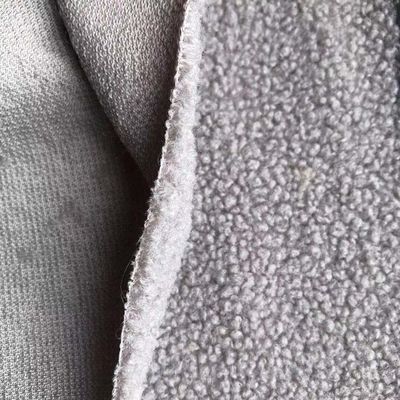 100% Polyester Weiß Fake Real Sherpa Plush Fleece Stoff für Winter Accessoires