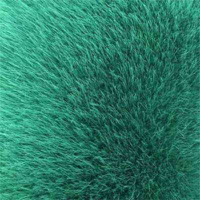 Komfortable Strick-Backing-Techniken 100% Polyester Falschfell Mode Kurzfellstoff