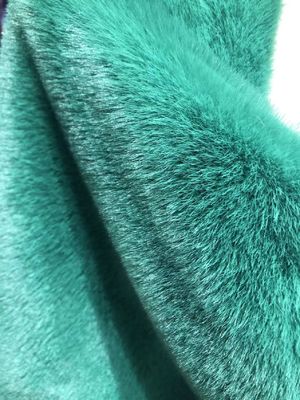Komfortable Strick-Backing-Techniken 100% Polyester Falschfell Mode Kurzfellstoff