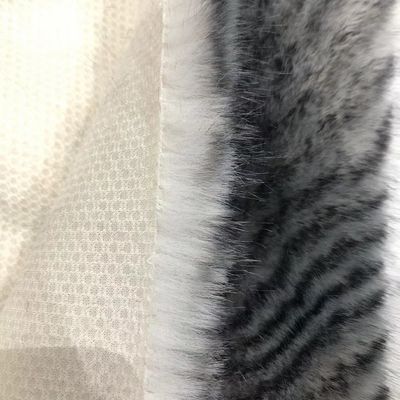 100% Polyester Frontmaterial Falschfellgewebe für Winterkleidung in verschiedenen Dichten