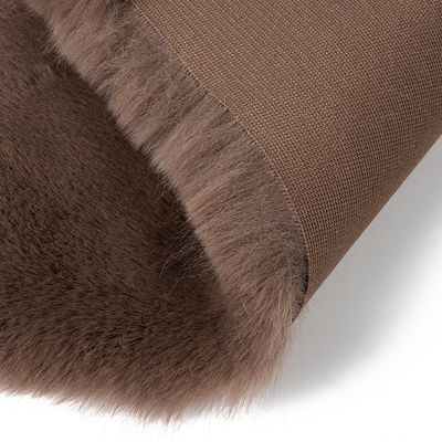 100% Polyester aus gestricktem, weichem und komfortablem, langem Pfahl, gefälschtem Kaninchenfell