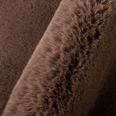100% Polyester aus gestricktem, weichem und komfortablem, langem Pfahl, gefälschtem Kaninchenfell