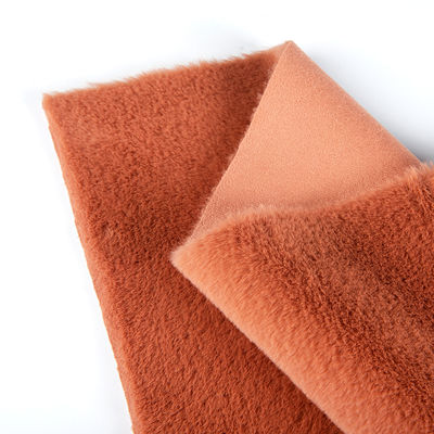 Beschreibung Falsches Kaninchenfell Stoff Suede gebunden Plüssig Stoff für Kleidungsstücke jede Farbe
