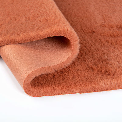 Beschreibung Falsches Kaninchenfell Stoff Suede gebunden Plüssig Stoff für Kleidungsstücke jede Farbe