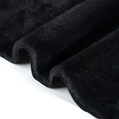 Beschreibung Falsches Kaninchenfell Stoff Suede gebunden Plüssig Stoff für Kleidungsstücke jede Farbe