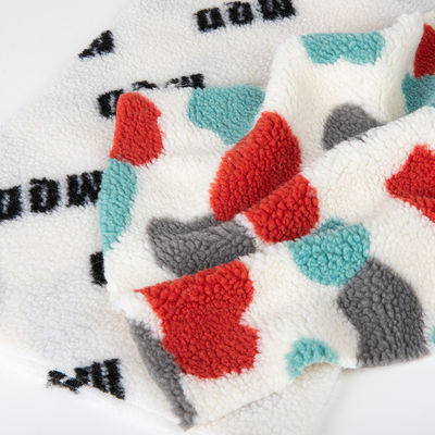 Druckart PU-beschichtete, beliebte Lammwolle zur Kontrolle bei der Bekleidungsproduktion