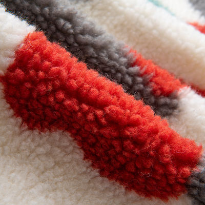 Druckart PU-beschichtete, beliebte Lammwolle zur Kontrolle bei der Bekleidungsproduktion