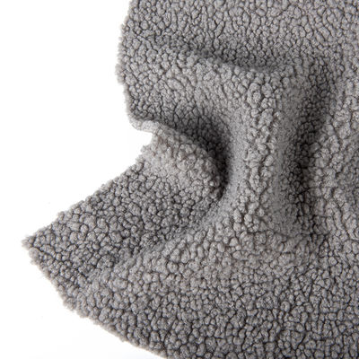 Wärmes und weiches Teddy Fleece Stoff für Kleidung 100% Polyester Breite 58/60