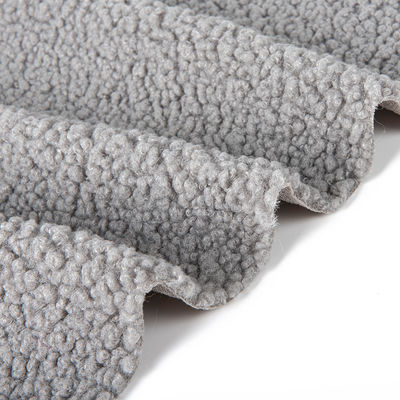 Wärmes und weiches Teddy Fleece Stoff für Kleidung 100% Polyester Breite 58/60