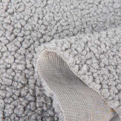 Wärmes und weiches Teddy Fleece Stoff für Kleidung 100% Polyester Breite 58/60